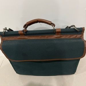 Targus heavyduty laptop messenger green/brown bag
